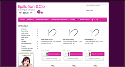 Desktop Screenshot of epilation-laser-guide.com